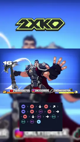 Darius bnb combo #fyp #2xko #2xkocombo #viral #fighting 