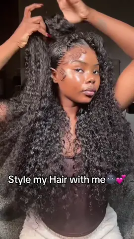 😍😍 @AmandaHair Official  Link in bio 💗😚 #hairstyletutorial #amandahair #gluelesswig #fyp 