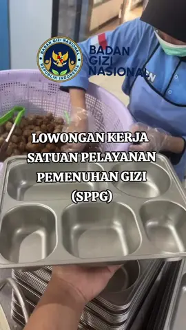 Program pemerintah makan bergizi gratis (MBG), merupakan program dengan keunggulan untuk menjadikan anak-anak Indonesia menjadi anak generasi emas. Maka dari itu program makan bergizi gratis (MBG) ini sedang dibutuhkan karyawan untuk posisi sebagai berikut : - Bagian Dapur - Bagian Pelayanan - Ahli Gizi  - Bagian akomodasi  - Bagian transportasi  📍 Untuk info lebih lanjut mengenai Penempatan dan lokasi kerja, silahkan klik di bio profil  #fyppppppppppppppppppppppp #lowongankerja #lowongankerjamakansianggratis #makanbergizigratis #makansianggratis 