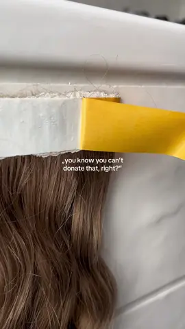 well #hairdonation #hairlosssolutions #healthyhair #showerhairchallenge #wig 