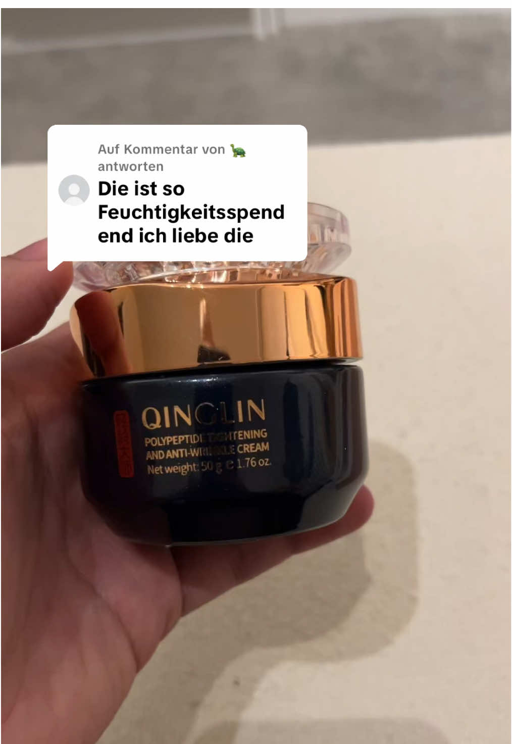 Antwort auf @🐢 die beste Antifalten Creme auf dem Markt 🌍 mit Kollagen #kollagen #antifaltencreme #qingling #faltenbehandlung #faltenweg 