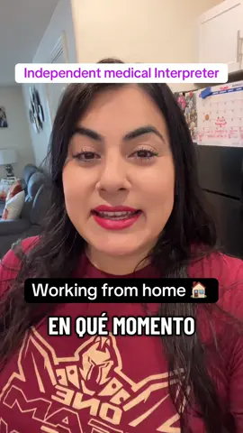 Independent Medical Interpreter working from home  #selfemployed #independentwoman #selflove #workfromhome #thursday 