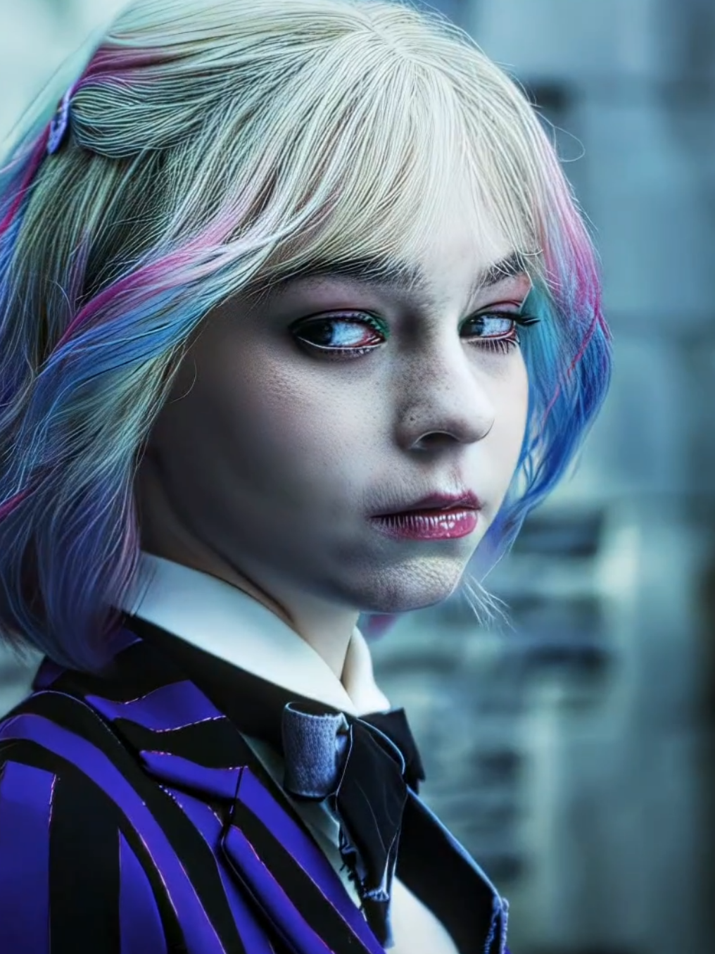Coming, guys. #wednesdayseason2 #wednesdayaddams #enidsinclair #jennaortega #jennaortegaedit 
