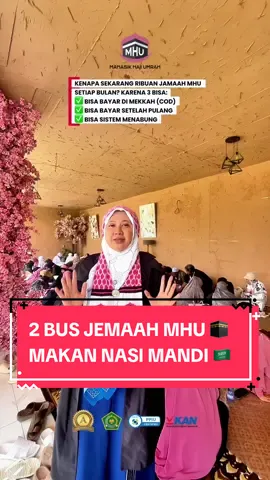 2 BUS JEMAAH MHU MAKAN NASI MANDI LANGSUNG DI RESTAURAN ARAB KOTA THOIF GRUP 10 OKTOBER 2025 😊🇸🇦 MHU 5 JUTA JAMAAH 2030 🖐️🕋✨ #BerangkatTerus #LimaJutaJamaah #mhu #manasikhajiumrah #travelmhu                          