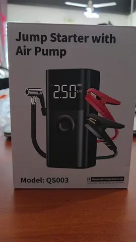 Arrancador de bateria, inflador de llantas con monitoreo de presión, batería de respaldo de teléfono y luces de emergencia #accesoriosparacoche #autopartes #autos #acapulco 