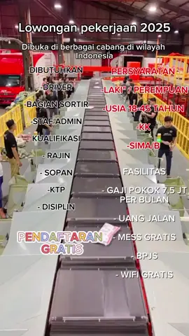 Lowongan J&T Express Di buka di berbagai cabang di wilayah Indonesia untuk pendaftaran link di bio profil #fyp #jnt #jntexpress  #lowongankerja #jobs 