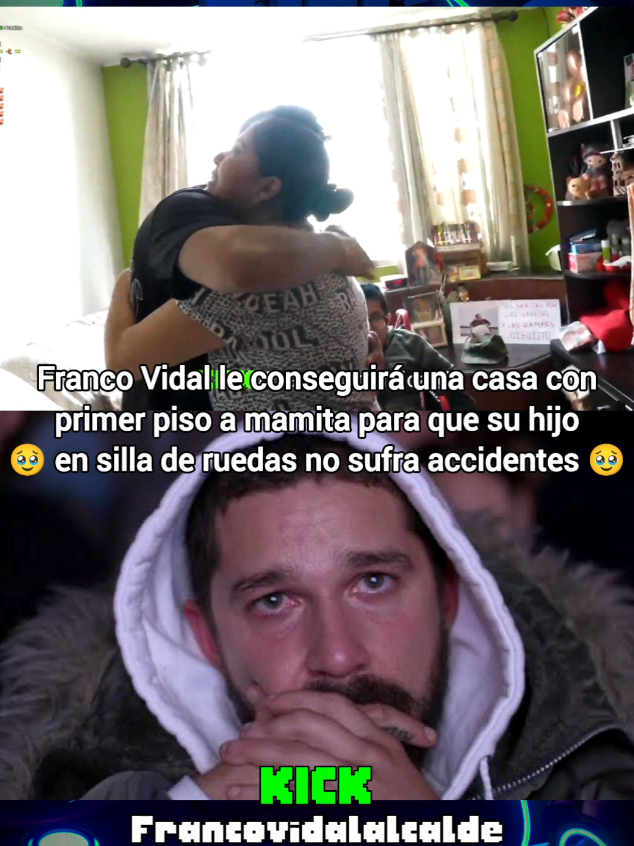 Franco Vidal le conseguirá una casa con primer piso a mamita para que su hijo en silla de ruedas no sufra accidentes 🥹🥹  #francovidalalcalde #francovidal #francovidalclips #atevitarte 