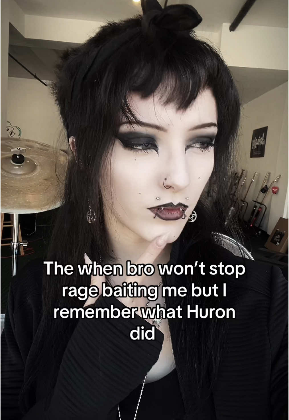 Like why didn’t I think of that 🗿 #deathrocker #gothic #goth #warhammer #warhammer40k #warhammercommunity #warhammermemes 