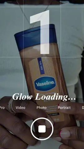 your glow era starts now  #vaseline #glow #glowlife 