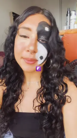 quem amou? . . . #foryoupage #trend #makeart #yinyang 