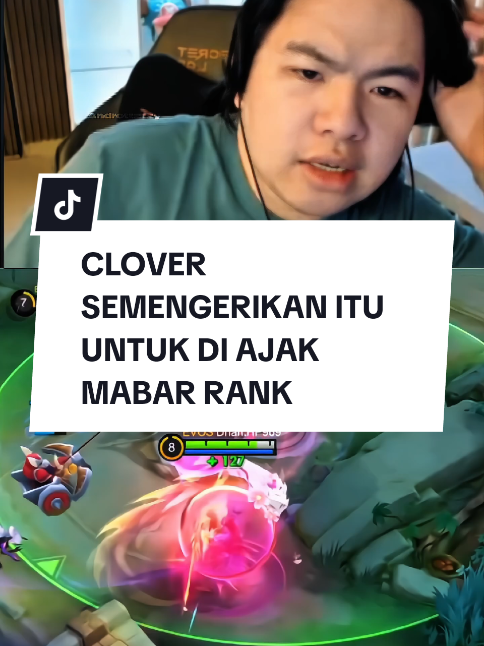 Clover semengerikan itu buat di ajak mabar rank 😂😂 #MLBBNEXT2025 #NEXTJagoanMabar 