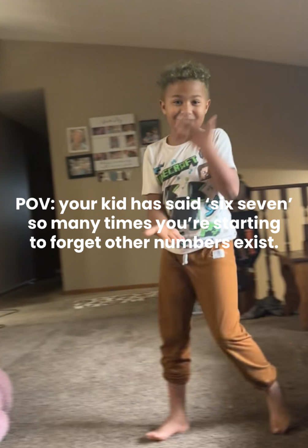 About to loose all my brain cells in about six or seven second 🤯🤣 #sixseven #momlife #iykyk #momhumor #relatable 
