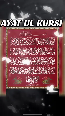 AYAT UL KURSI #ayatkursi #ayatulkursi #muslim #islam #allahuekber 