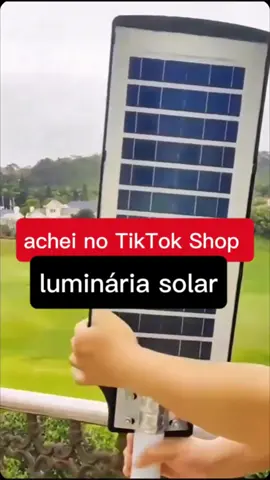 💡 Iluminação forte, sem gastar nada de energia! Resistente, prática e ainda com controle remoto. 👉 Garante a sua agora no carrinho laranja! #TikTokShopChegou #luminariasolar #casaeestilo #energiaSolar #iluminacao 