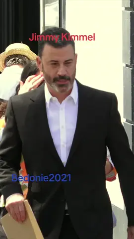 Jimmy Kimmel leaves Star ceremony in Hollywood, CA. #jimmykimmel #fired #abc #fypシ゚viral #hollywood 