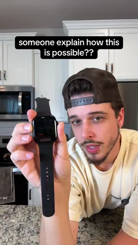 okay this smart watch is actually insane how is this possible.. #smartwatch #smartwatches #Tech  #watch 
