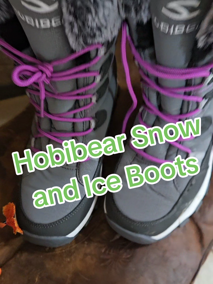 Hobibear Snow and Ice Boots. Fur lined and breathable.  Comes in other colors. #Hobibear #widetoebox #waterproofboots #tiktokshoprestock #winterboots  @HOBIBEAR SHOES OFFICIAL 