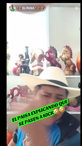 Sigan al paisita en kick:elpaisaoficial_25, todos a kick_kick_kick🤣🤣🤣🤠 #paisa #viral #live #kick #humor 