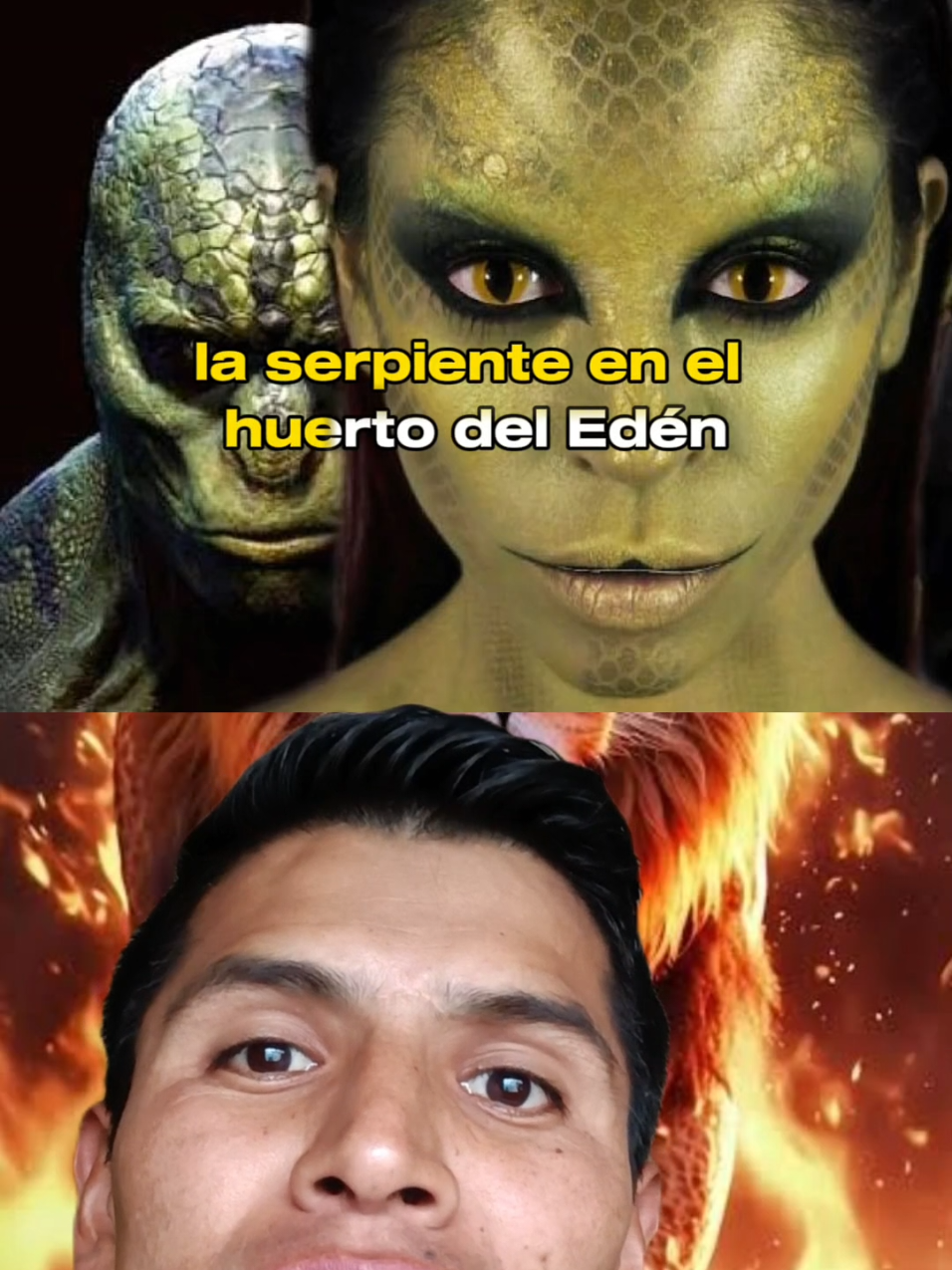El primer reptiliano de la biblia 