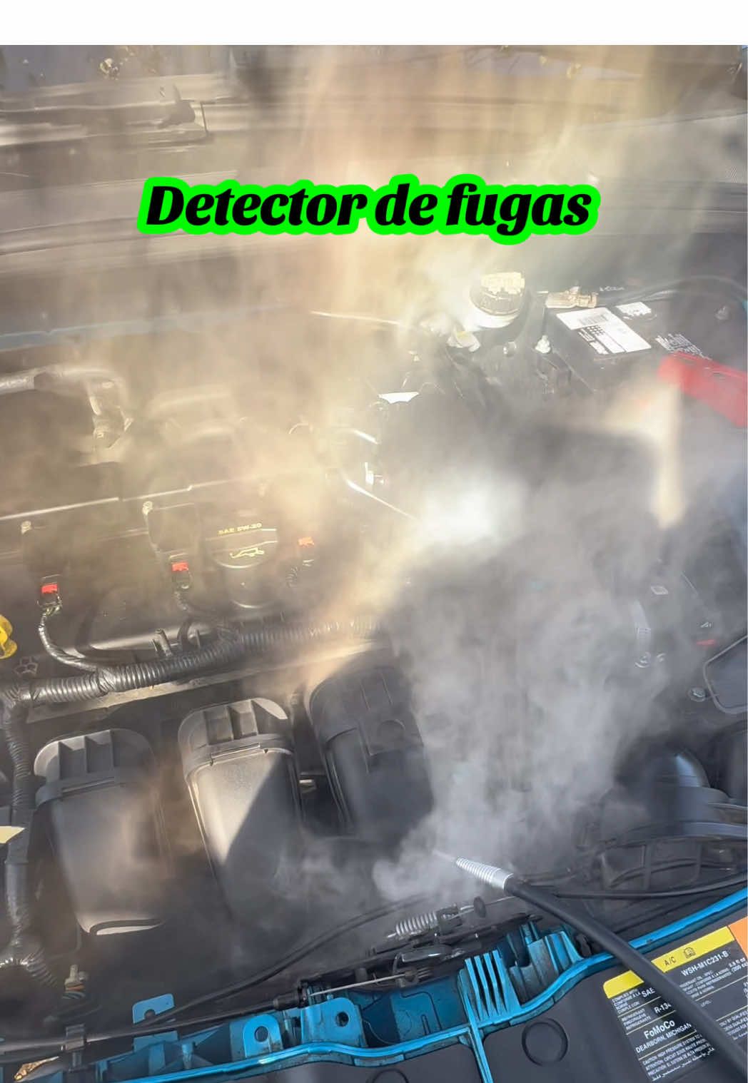 Detector de fugas #detectordefugas #reparaciondeautos 