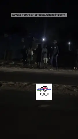 Several youths arrested at Jabang incident  #gambian_tiktok🇬🇲🇬🇲 #fyp 