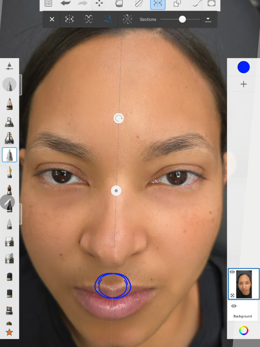 Replying to @the_violet_vixen_ #facesymetrycheck #njbrows #browmapping #nanobladingnj #nanoblading 