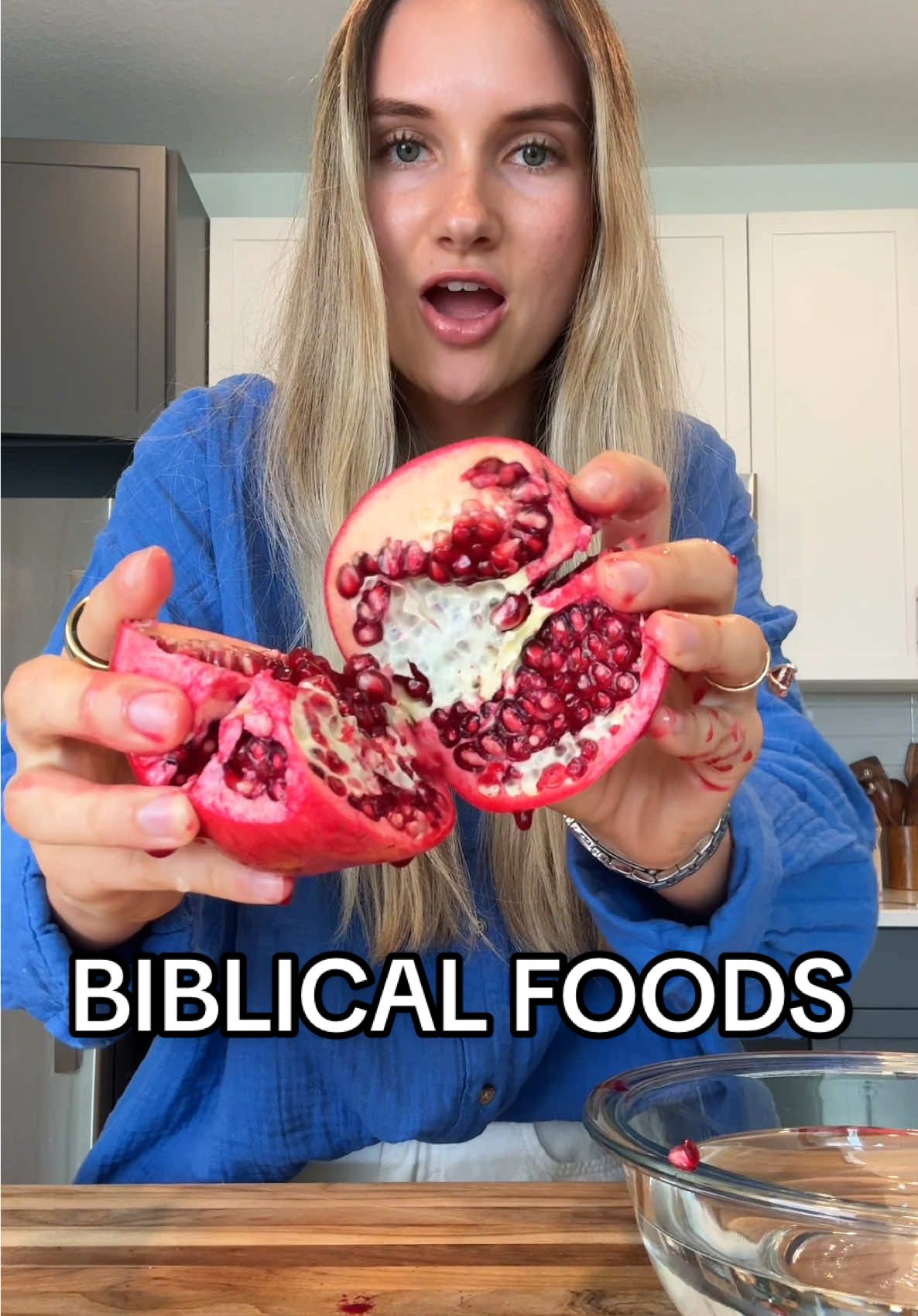 Been looking into biblical foods and pomegranates are mentioned more than twenty times in the Bible! #pomegranate #bible #healingfoods    