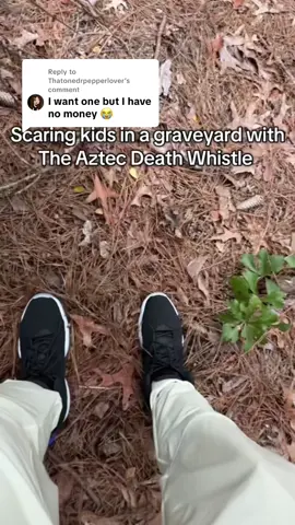 Replying to @Thatonedrpepperlover it’s #spookyseason get yours in time for #halloween and make sure to tag me when you scare somebody with it! #aztecdeathwhistle #scareprank #tiktokmademebuyit 