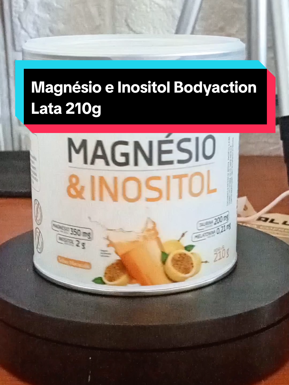 Magnésio & Inositol Bodyaction Lata 210g GARANTA O SEU AGORA #tiktokshopchegou #tiktokshop #magnesio #magnesioinositol #bodyaction 