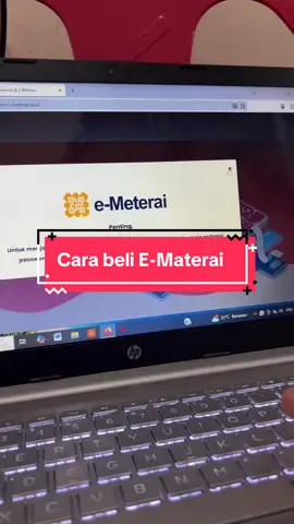 Cara beli e-materai Online secara resmi, #materaielektronik #ppgdaljab #emateraicpns #p3kguru 