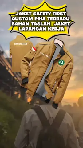 JAKET SAFETY FIRST  BAHAN TASLAN JAKET LAPANGAN KERJA #jaketsafety #fyp #fypシ゚ #foryoupage #fyppppppppppppppppppppppp 