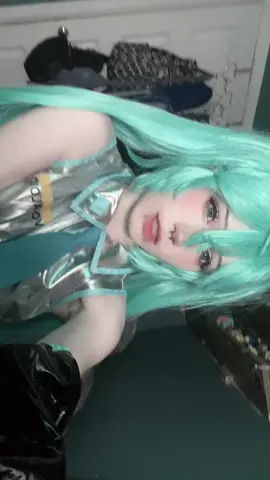 i feel so sick rn   #miku #mikucosplay #vocaloid #cosplay #femboy 
