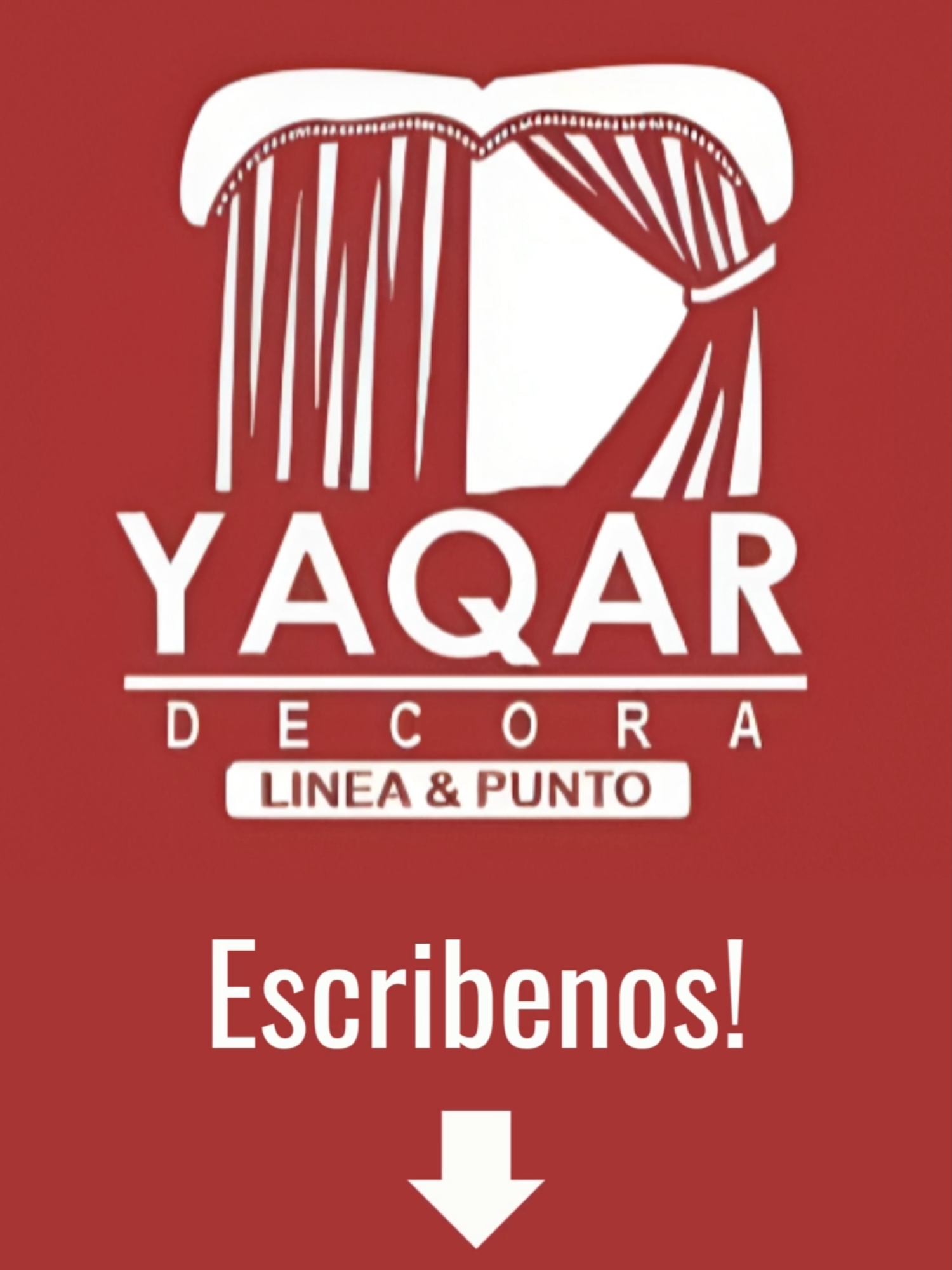 ✨🏡 En Yaqardecora hacemos que cada espacio brille con un toque especial 💎.  Creamos cortinas 🪟 y forros para muebles 🛋️ hechos a medida, diseñados para reflejar tu estilo y darle vida a tu hogar 🌟💖. ¡Deja que tus ambientes hablen por ti! 🎨✨ 📲 Escríbenos al +51 988 605 561 y transforma tu casa en el lugar que siempre soñaste 🤍. #Yaqardecora #CortinasAMedida #ForrosParaMuebles #DecoraciónDeHogar #EstiloUnico #TransformaTuEspacio #DiseñoAMedida
