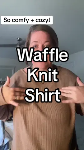 #dokotoo #waffleknit #waffleknitshirt #sweatshirt 