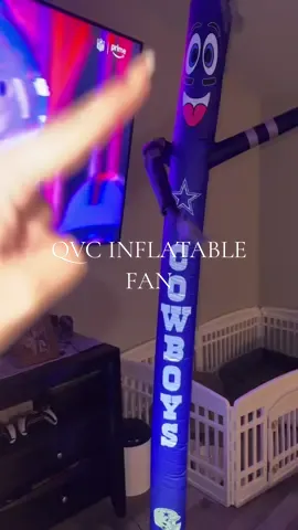 Bigger than your neighbor’s ego after one lucky win 🤭💙🤍 only real football fans will have the inflatable fan. #QVC #InflatableFan #Football #DallasCowboys #TikTokShopRestock @QVC, Inc 