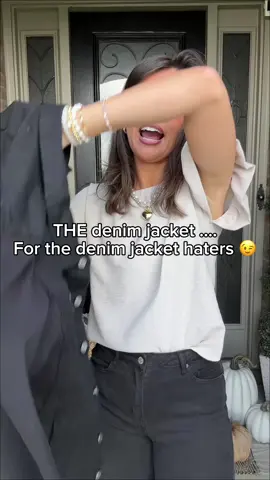 The denim jacket…for all the denim jacket haters 😂