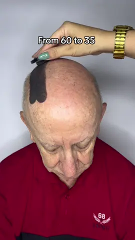 He never thought about going back to his youth #hairstayles #hairtips #hairconfidence Men who use this hair fiber take very good care of their hair. Hair looks really nice on men when they take care of it like this