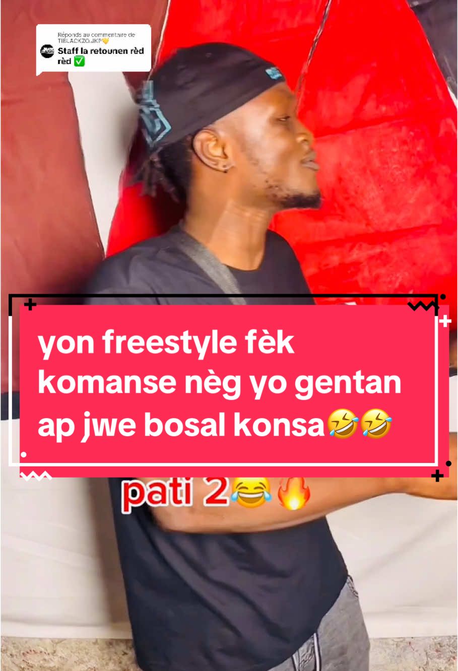 Réponse à @TIBLACKZO.JKP💛 vin di ki kote wap pran#vibe #freestyle #toutatisyola #100k #fypシ゚viral #tiktok #capcut #fypage #rap #haitiennetiktok🇭🇹🇭🇹🇭🇹🇭🇹😍😍😍😍 