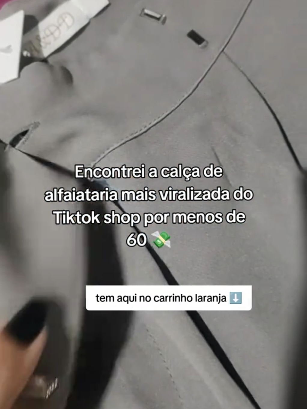 Encontrei a calça de alfaiataria mais viralizada do tiktok shop por menos de 60 reais 💸 #calca #calcaalfaiataria #calcaalfaiatariafeminina @ADD MODAS 