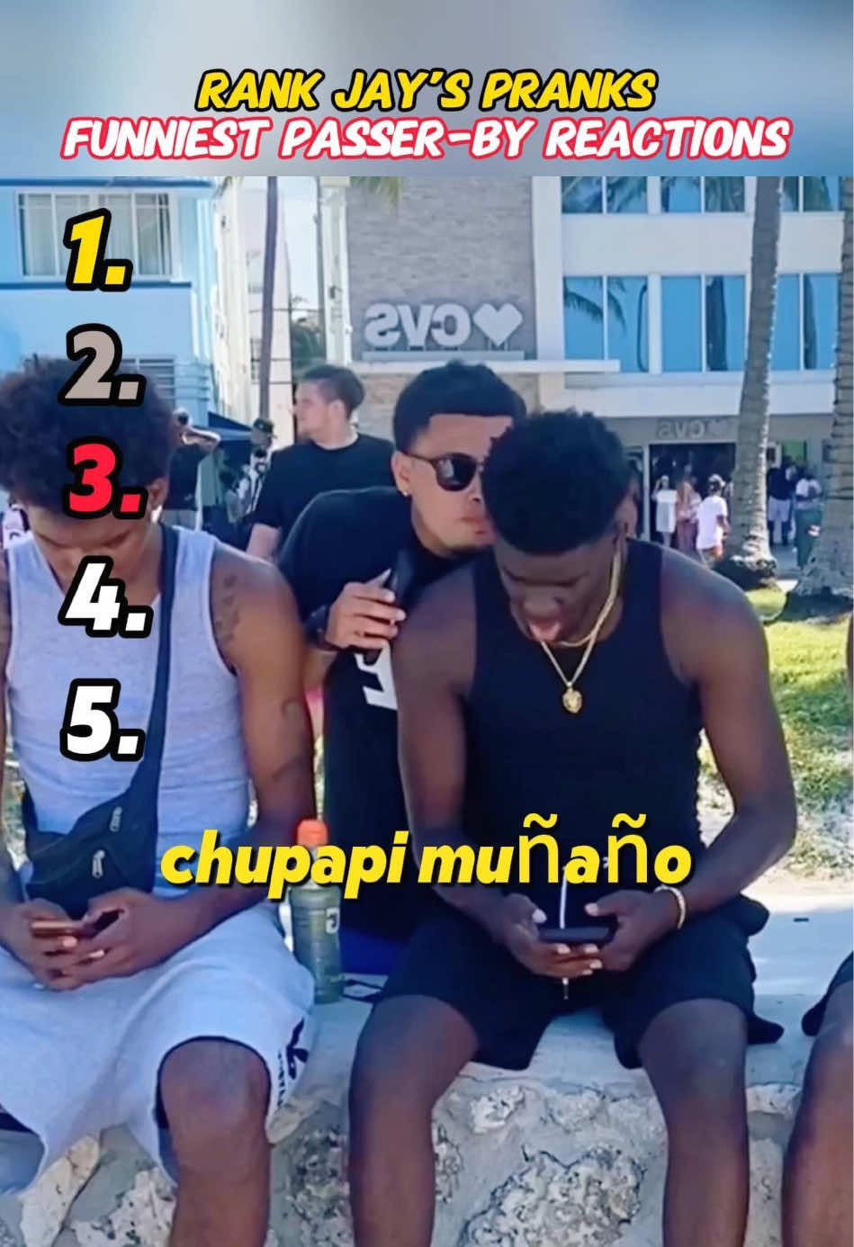 Ranking  Jay's pranks the funniest passers-by reactions #funny #jaykinda #prank #reaction #muñaño