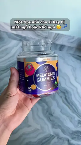tips nhỏ cho ai hay bị khó ngủ, mất ngủ nha 😉 #keodeomelatonin #melatoningummies #coolvita #xh #viral 