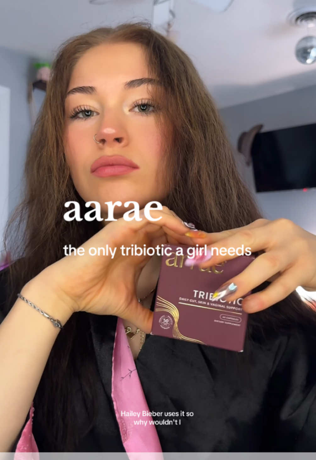 if there is one supplement every girls needs it’s a tribiotic from @Arrae #tribiotic #wellnessgirlies #womenshealth #arrae #supplements 