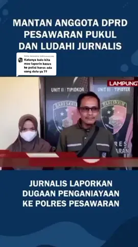 Membalas @dahlaaaannnnklarifikasi zahrial tamrin lampu mantan anggota dprd pesawaran p4k4l dan lud4hi jurnalis jurnalis laporkan dug44n peng4ni4y4n ke polres tabes pesawaran #foryourpage #masukberanda #tiktokviral #lampung #dprdlampung 