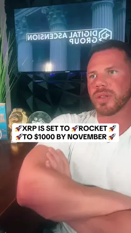 XRP is ready to rocket🚀🚀🚀to $1000 by November 2025 