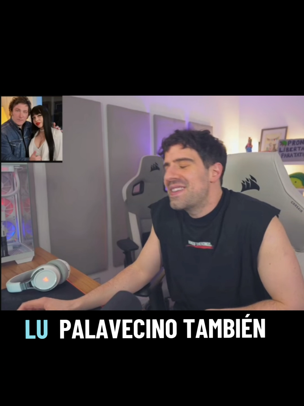 Estaba viendo #FaraNews y justo le preguntaban a #MartínCirio si invitaría #libertarios a su stream y cuáles le caían bien. Dijo que yo le divierto mucho, Aww 🥰 últimamente, ando medio bajón y lo miro bastante para reírme. Me sacó una sonrisa 🥹 Sidney Winni! #Milei #Nerea 