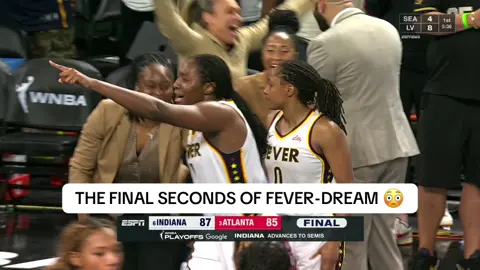 The whole game came down to the final seconds 👀 #WNBA #feverdream #indiana #atlanta 