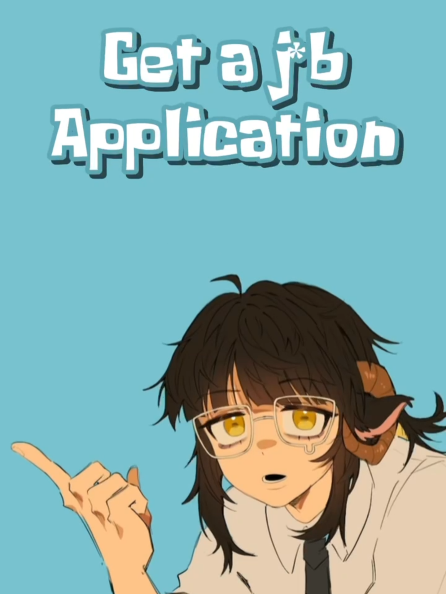 WORK LIKE A JOB APPLICATION! | Animation Meme | #job #meme #animation #unemployed