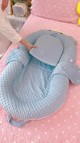 Đệm ngủ Hàn Quốc, cho con ngủ chung giường k lo ba mẹ đè. Làm gối chồng trào gối tumy time rất tiện #goinguchobe #demnguchobe #demnguchobesosinh #demnguhanquocchobe #xuhuong 