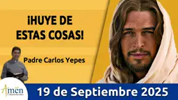 Evangelio De Hoy Viernes 19 Septiembre 2025 _PadreCarlosYepes l San Lucas Lucas 8_1-3 _ Codicia.