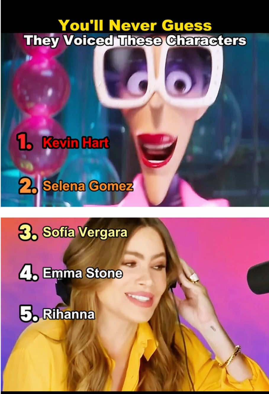 You'd never know they voiced these characters #voiceacting #film #animation #SelenaGomez #Dubbing